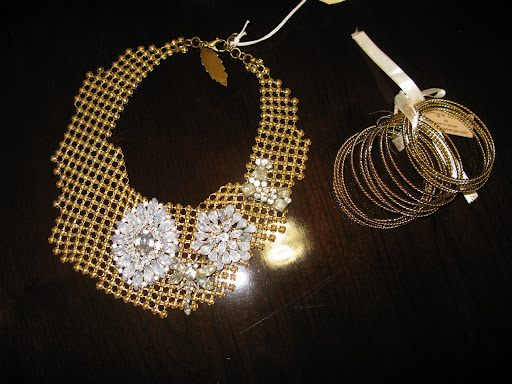 Necklace from J.Crew and bangles from Amarita Singh.