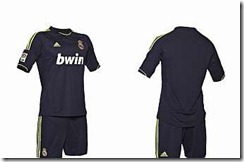 segunda camiseta Real Madrid