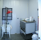 The intensive care/isolation room allows the patient to be kept separated from the general population and control infectious diseases.