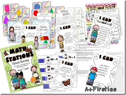 Math Stations Mixed Review-001