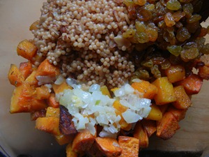 Indian-Spiced Fall Veg with Israeli Couscous