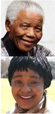 c0 Top - Nelson Mandela, Botom - Winnie Mandela