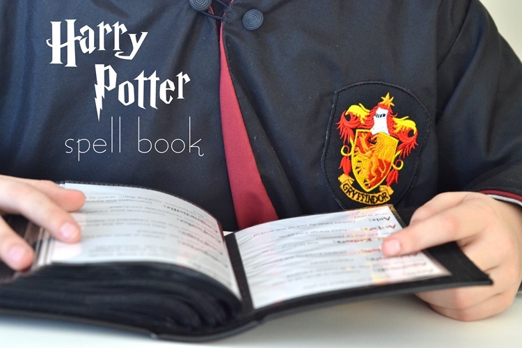 Harry Potter Spell Book with Free Printable! {a lemon squeezy home} DSC_0435