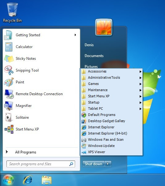 Start Menu XP Adds Flyout Menus, Groups to Windows 7 Start Menu