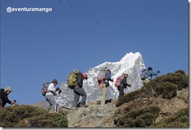 Caminhada saindo de Dingboche Caminhada Dingboche