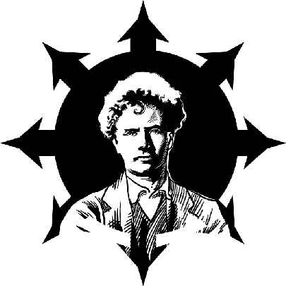 A Young Austin Spare In A Chaostar By Michael Cooke, Austin Osman Spare