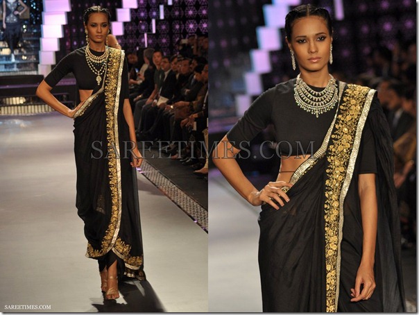 Black_Designer_Georgette_Saree