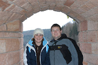 Erika and Tony at Schloss Frankenstein