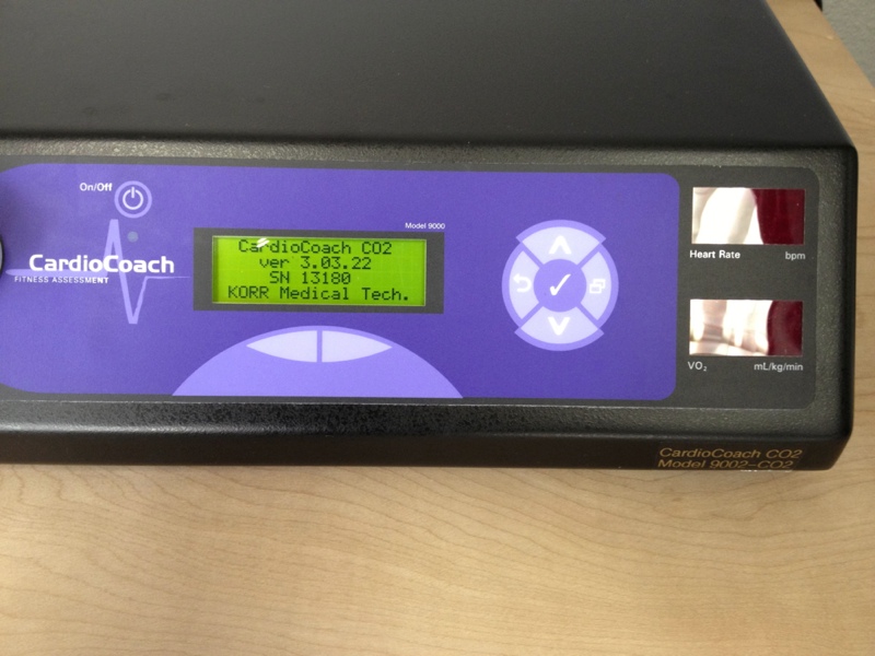 KORR Cardio Coach CO2 Metabolic RMR RQ & VO2 Max Testing eBay