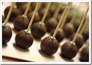 chocolate pops