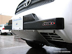 Semi-Covert Push Bumper with Integrated Skid Plate