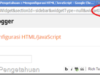 Cara Membuat Sticky Widget di Blog
