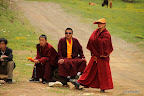 Monks on pilgrimage 21st century