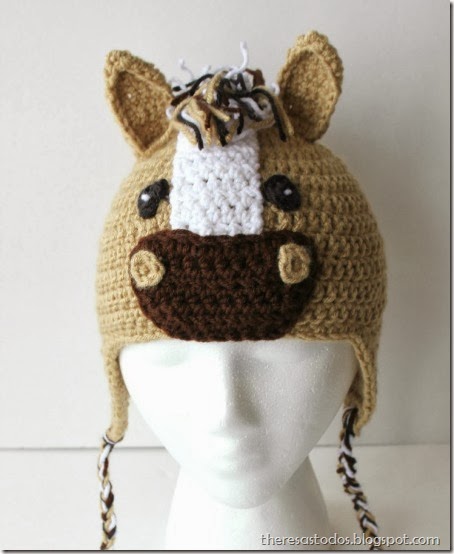 Crochet Horse Hat