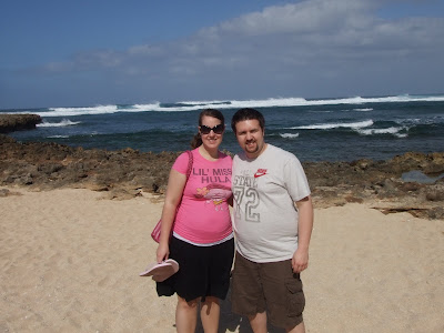 Debbie and Cameron on the North Shore