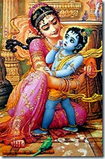 [Krishna tied to mortar]