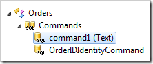 Orders 'command1' in Code On Time Project Explorer Orders 'command1' in Code On Time Project Explorer