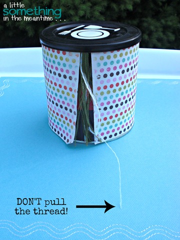 Dishwasher Tab Container Loose Thread