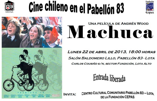 Afiche película Machuca 2013