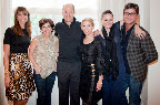 Chesie Breen of Clover magazine; myself; Peter and his wife, Josephine; Deb Hughes and our special-projects editor, Anthony Luscia.