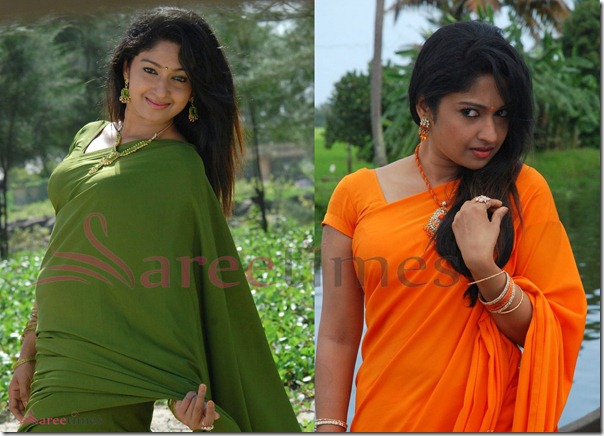Mithra_Kurian_Saree