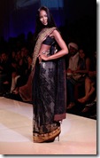 Supermodel Naomi Campbell walks the runway at the Mai Mumbai show at Lakme India Fashion Week