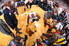 lebron james nba 110511 mia vs bos 23 game 5 Dwyane Wade & LeBron James lead Heat past Celtics into East finals