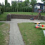 Stěbořice - bazen, dlažba, gabion