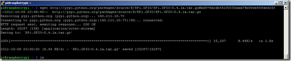 wget RPi wget RPi