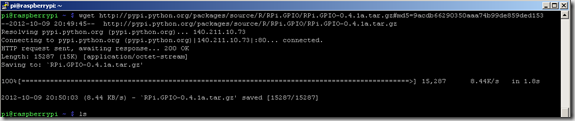 wget RPi