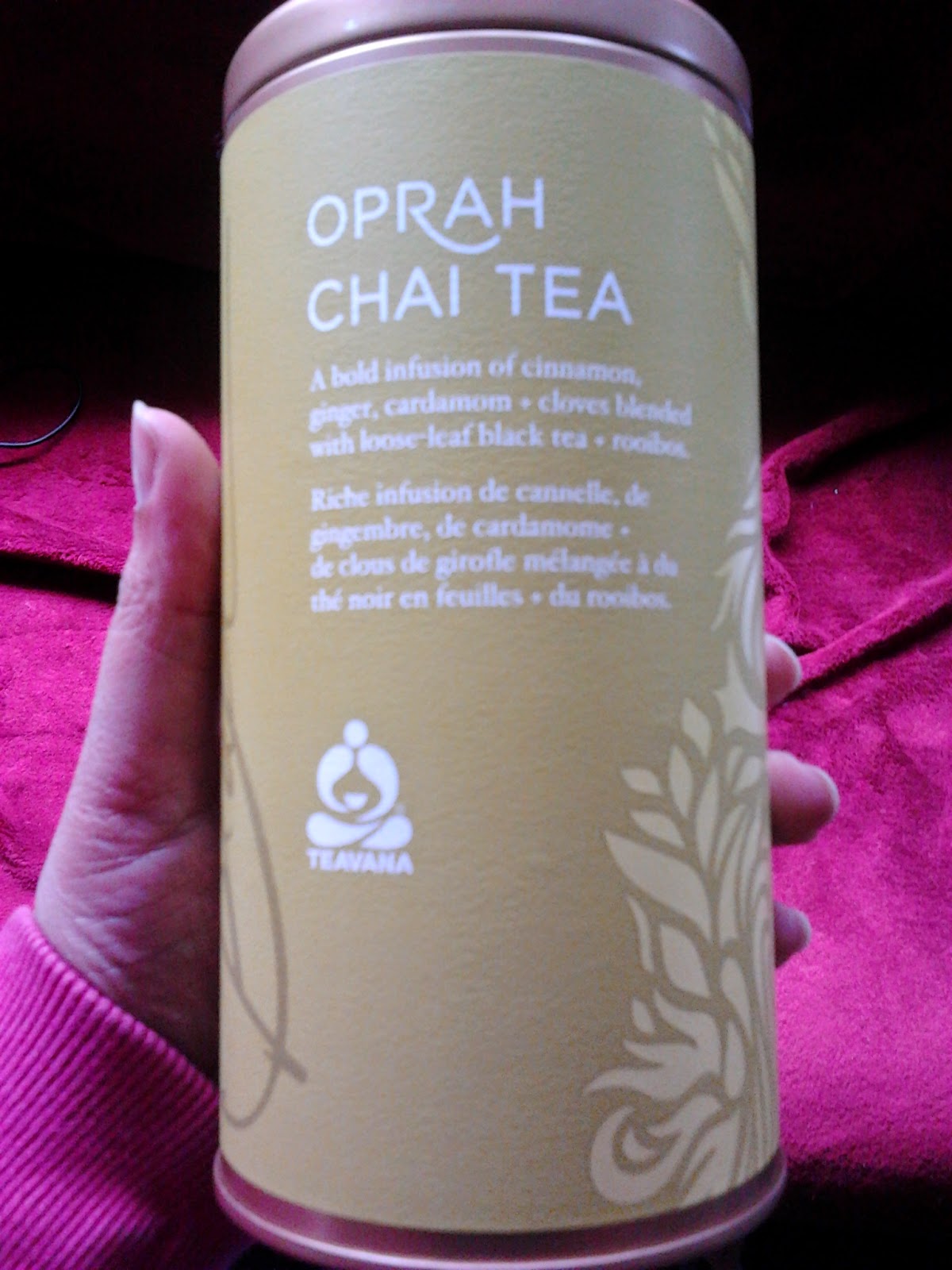 Kanigettawoowoo!!! Oprah Chai Tea