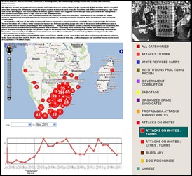 ANTI WHITE ATTACKS SOUTH AFRICA FARMS ONLY NOV201O TO NOV 2011 FARMITRACKER ANTI WHITE ATTACKS SOUTH AFRICA FARMS ONLY NOV201O TO NOV 2011 FARMITRACKER
