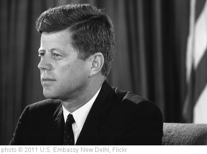 'President John F. Kennedy' photo (c) 2011, U.S. Embassy New Delhi - license: http://creativecommons.org/licenses/by-nd/2.0/