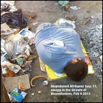 AFRIKANER CHILD PREFERS STREET TO ABUSE AT CHILD HOME