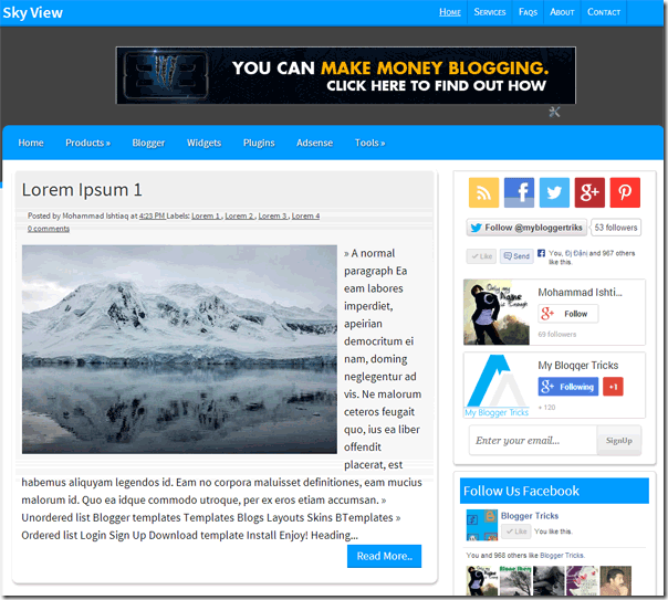 Sky View Blogger Template Sky_view_template_large_view