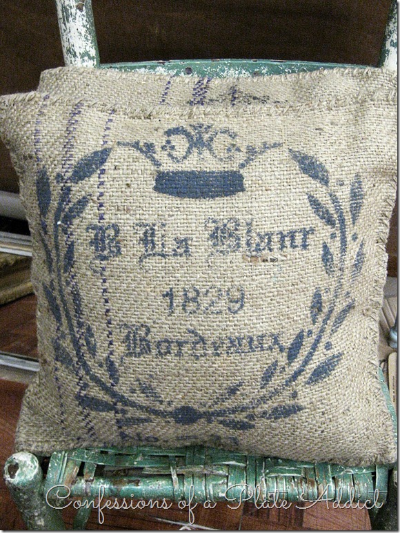 Grain Sack Pillow 022
