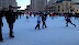 Ice skating at Square One, Mississauga