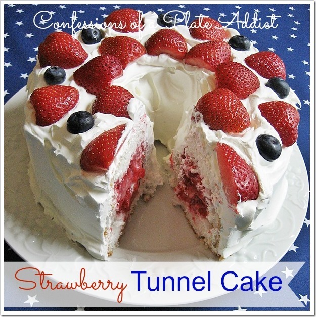 CONFESSIONS OF A PLATE ADDICT Strawberry Tunnel Cake