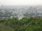 Panorama Ałmaty. Widok z Kok-tebe.