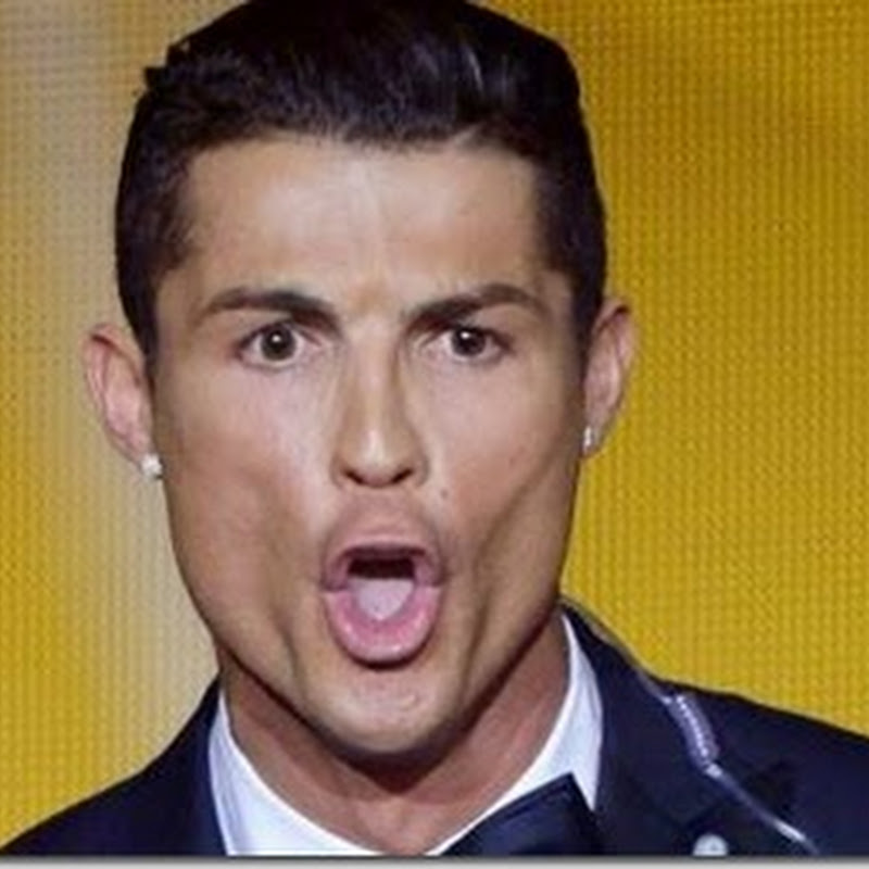 Cristiano Ronaldo celebra con un grito su tercer Balón de Oro