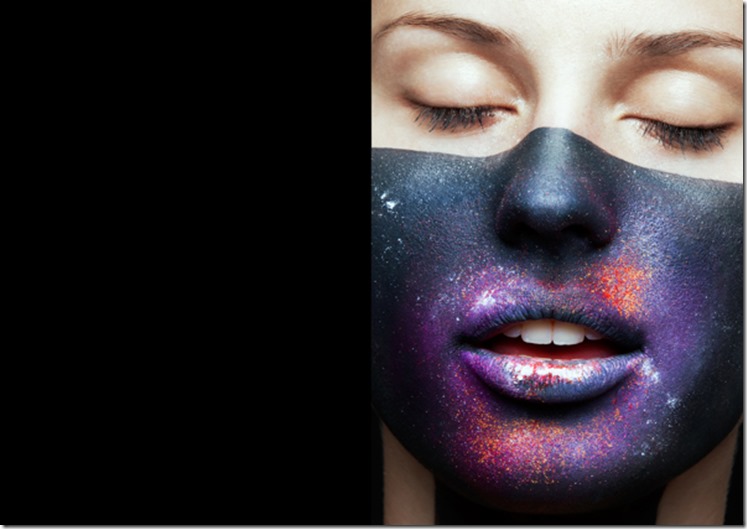 Яркий макияж от Юлия Секмен (Julia Sieckmann) “Вселенная”  (3)