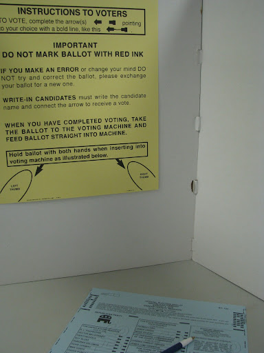 When registering to vote, be sure to bring along a driver's license, federal or state ID or other
acceptable identification. (Photo by: Brittni Bynum)
