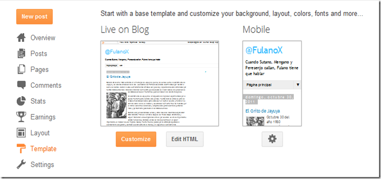 Template Cust