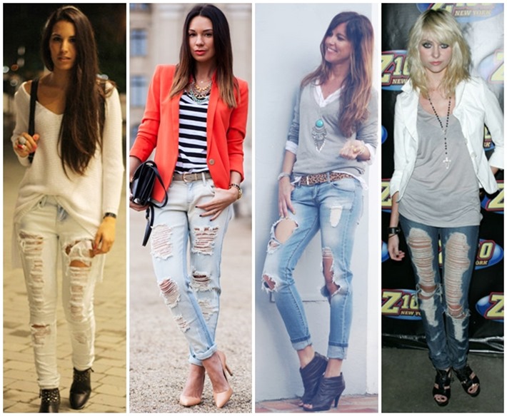 A Calça Jeans rasgada e destruída nos looks femininos – Veja como usar! looks_jeans_rasgado_destroyed_04