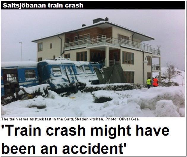 house train crash