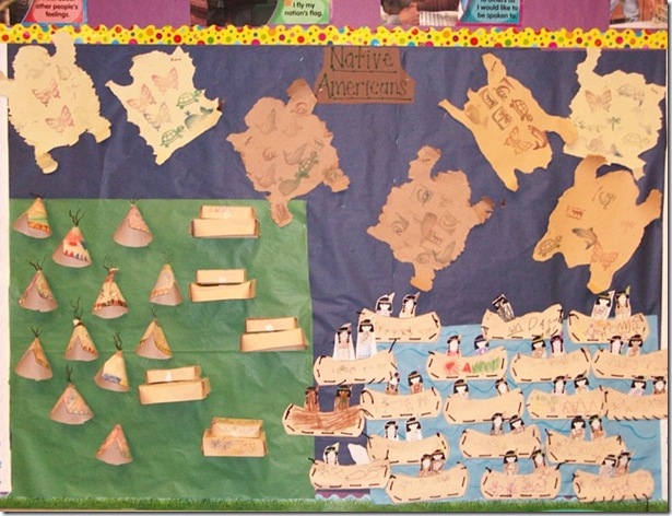 Native American bulletin board