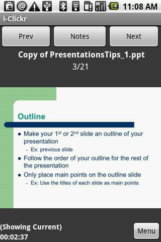 i-Clickr PowerPoint Remote