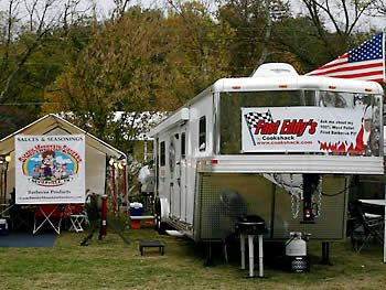 Our cook site at the 2006 Jack Daniels Invitational