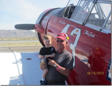 06 16 12 - Air race training with Daddy and Grandpa (2)