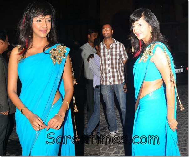 Lakshmi_Prasanna_Blue_Saree